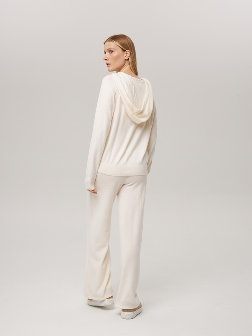 Костюм из кашемира белый L2023011-3080