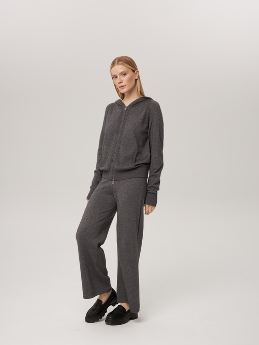 Костюм из кашемира серый L2023011-3079