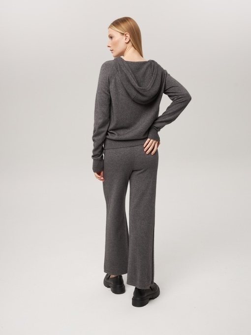 Костюм из кашемира серый L2023011-3079