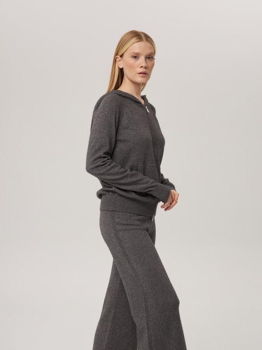 Костюм из кашемира серый L2023011-3079