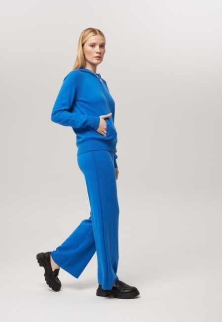 Костюм из кашемира синий L2023011-3072