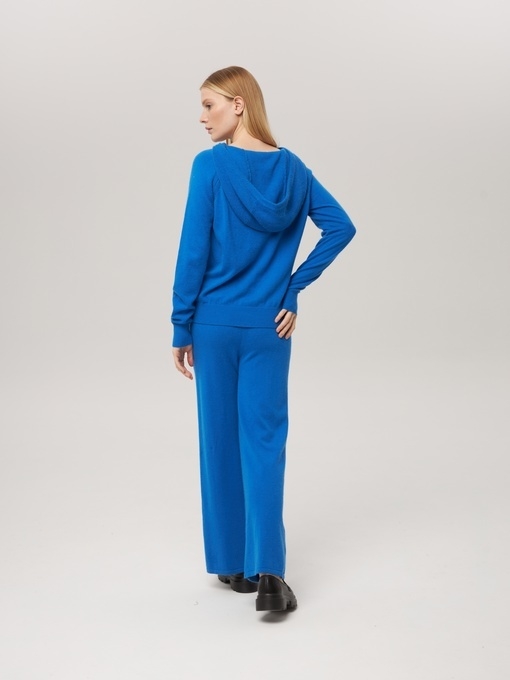 Костюм из кашемира синий L2023011-3072