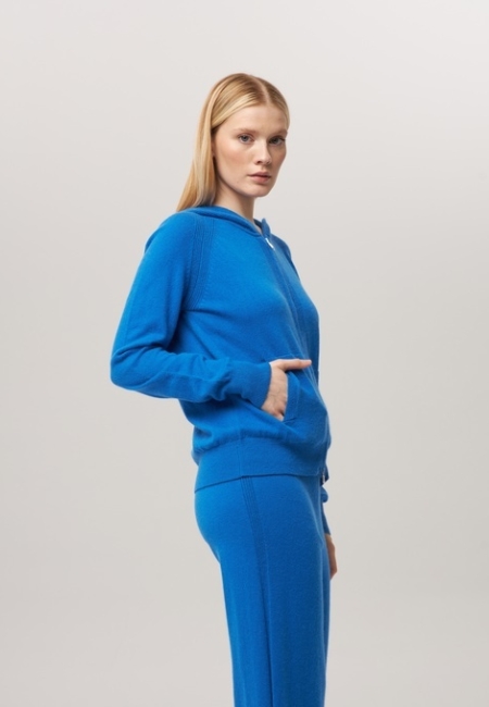 Костюм из кашемира синий L2023011-3072