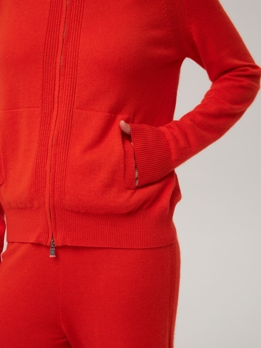 Костюм из кашемира терракотовый L2023011-3064