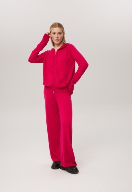 Костюм из кашемира фуксия L2023011-3065