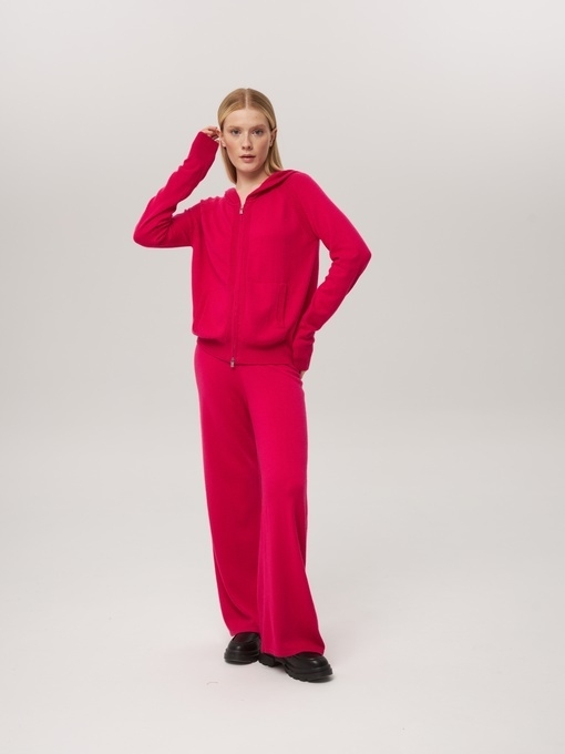 Костюм из кашемира фуксия L2023011-3065