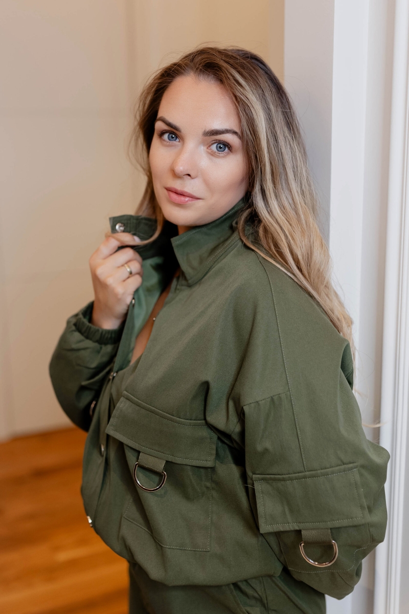 Костюм с карманами хаки 720-hacks