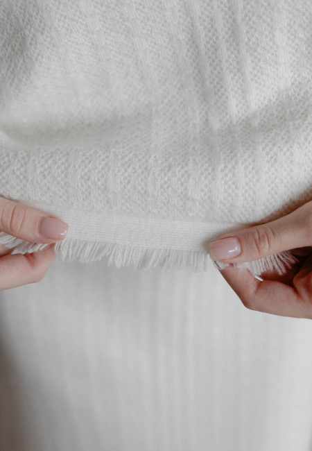 Костюм из кашемира белый 202345-white